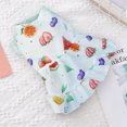 thumbnail image 3 of CBFFDC Pet Apparel Floral Princess Pet Outfit Fruit Pattern Comfortable Summer Puppy Clothing, 3 of 7