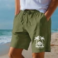 thumbnail image 3 of CHENge Volleyball Shorts for Men Loose Fit Funny/novelty Print Quick Dry Pool Swimming Trunks with Pockets Upf 50+ Sun Protection Swimwear Bathing Suits, 3 of 5
