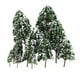 thumbnail image 2 of 32 Piezas Modelo de Árbol de Nieve Color Verde Escala 1:50-1:500 para Modelismo Ferroviario SM SunniMix Juguete de modelos de árboles de color verde oscuro, 2 of 8