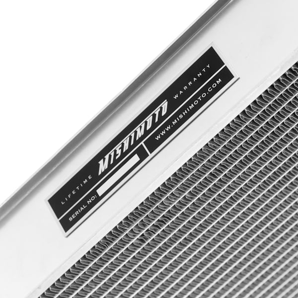 Mishimoto MMRAD-EVO-01 Performance Aluminum Radiator, Compatible with Mitsubishi Lancer Evo 7, 8, & 9, 2001-2007
