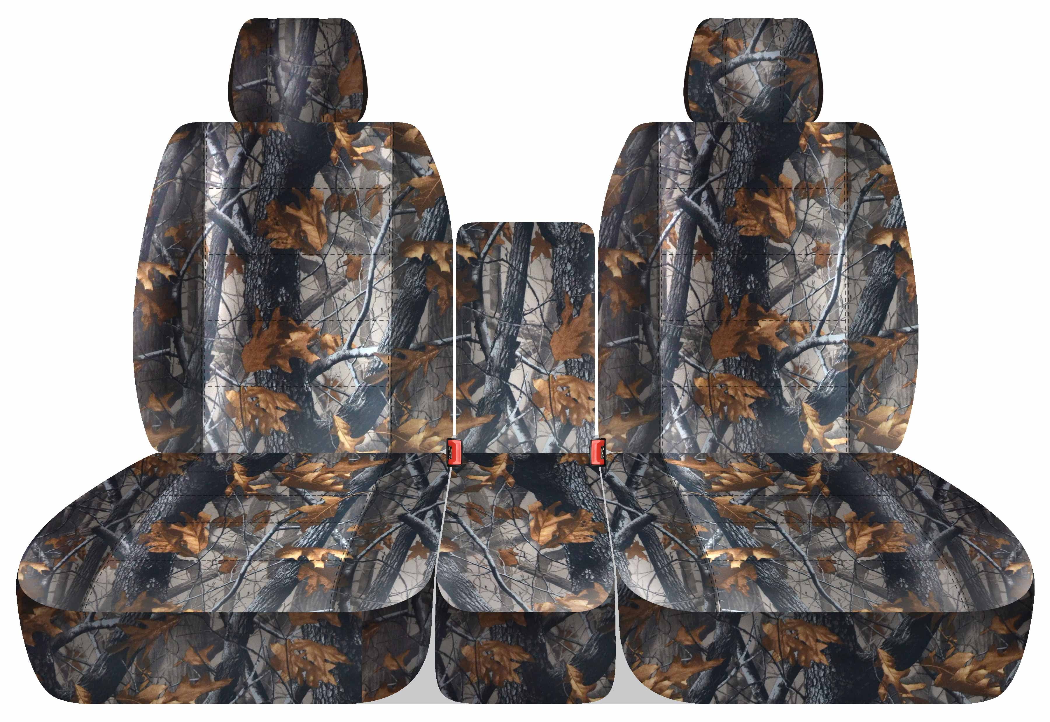 Camouflage Seat Covers For 1994-2002 Dodge Ram Front Seats – 5-Piece Set 4 thumbnail image