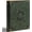 Green Sun, variant on Leather 3 Ring Binder Fits 8.5"x11" Letter Size Paper, 1 Inch Round Ring Binder Holds 200 Sheets, Notepad Paper Cover Loose Leaf Organizer, Brown Tree