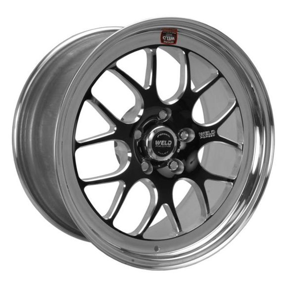 Weld 77HB8080N51A 5.1 in. 5x120 mm Non-Beadlock S77 18x8 BP &BS High Pad Wheel, Black
