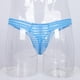 thumbnail image 4 of Calzoncillos de Hombre BLESIY raya Malla Atractiva azul L, 4 of 8