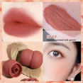 thumbnail image 1 of Fiudx Velvet Lip Mud, Color Mate de Larga Duración para Labios y Mejillas, Fórmula Hidratante con Pincel Labial, Maquillaje Versátil para Uso Diario y Ocasiones Especiales, Apto para Todo Tipo de Pie, 1 of 2