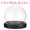 Black, variant on 3"x4" Round Glass Display Dome Cloche Tabletop Display Ball Bell Jar for Plants Candles, Black