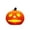 Yellow, variant on HHJZPR Large Light-Up Jack-O-Lantern, 19" LED Halloween Pumpkin Decoration with Spooky Face for Indoor & Outdoor Yard Decor