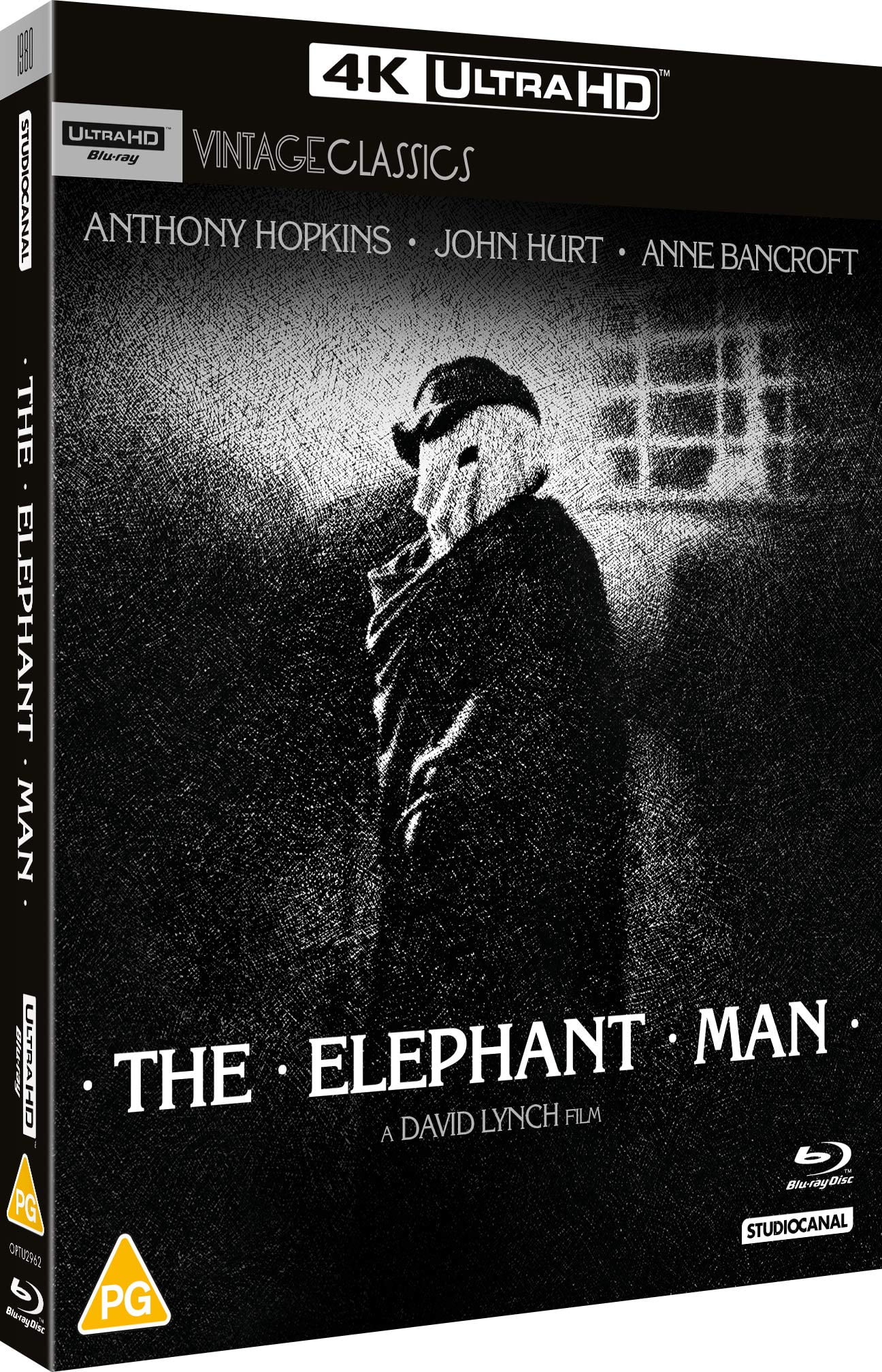 The Elephant Man (40th Anniversary) - All-Region UHD with Region B Blu-Ray (4K Ultra HD), Studio Canal, Drama