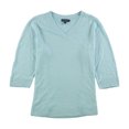 thumbnail image 1 of Karen Scott suéter de talla grande para mujer, azul, 1X, 1 of 1