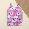 thumbnail image 7 of JUMEYU Toddler Swimsuit with Floatation Toddler Floatation Swimsuit Swim Vest for Baby Boy Girls Float Suit with Buoyancy Floating Swimwear Bathing Suit 5T 6T (Purple,5-6 Years), 7 of 7
