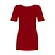 thumbnail image 5 of Camisa informal de manga corta para mujer - Top holgado con mezcla de rayón - Tallas S-XXXXXXL - Lavable a máquina, 5 of 5