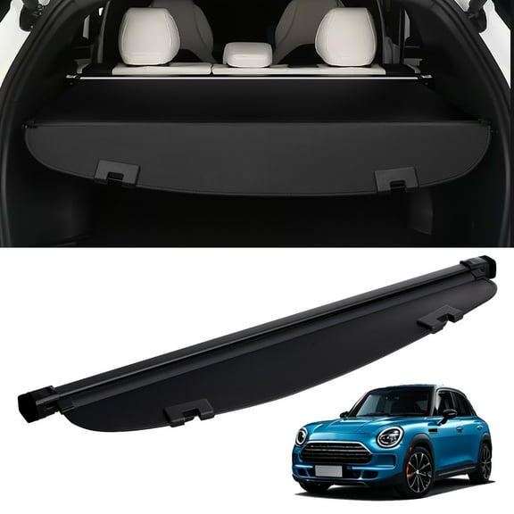 VEVOR Retractable Cargo Cover for Mazda, Upgraded Waterproof Trunk Cover Security Shield Shade for Mazda CX-5 2017-2024, UV Resistant Rear Trunk Cover with Aluminum Alloy & PVC Material