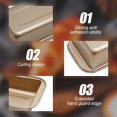 thumbnail image 3 of Arboraoe 6-pack non-stick bread pan, bread pan, bakeware, 3 of 5