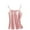 Pink, variant on Busydd Womens Tank Tops Trendy Satin Spaghetti Straps Camisole Tops for Women Casual Breathable V Neck Solid Color Summer Tops L