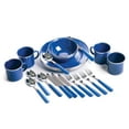 thumbnail image 4 of Stansport Deluxe 24-Piece Enamel Tableware Set - Blue, 4 of 11