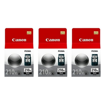 Canon PG 210XL B Ink Cartridge - Black Inkjet Print Technology 2973B001 (3-Pack) PG 210XL B Ink Cartridge - Black (3-Pack) Brand New The Canon PG 210XL B Ink Cartridge - Black is specifially designed to work with Canon printers for exceptional reliability and performance. From slick flyers to crisp documents  this ink cartridge provides the quality and clarity that you require. PG 210XL B Ink Cartridge - Black Features: Print Technology: Ink-Jet Print Color: Black Typical Yield Type: High Yield Maximum Yield Per Unit: 401 Pages High-capacity Cartridge - To Reduce Number of Replacements