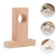 thumbnail image 3 of 4 soportes de madera para barra de cortina, soportes en forma de T para barra de armario, soporte multifuncional para barra de cortina, perchero resistente y enchufes., 3 of 6