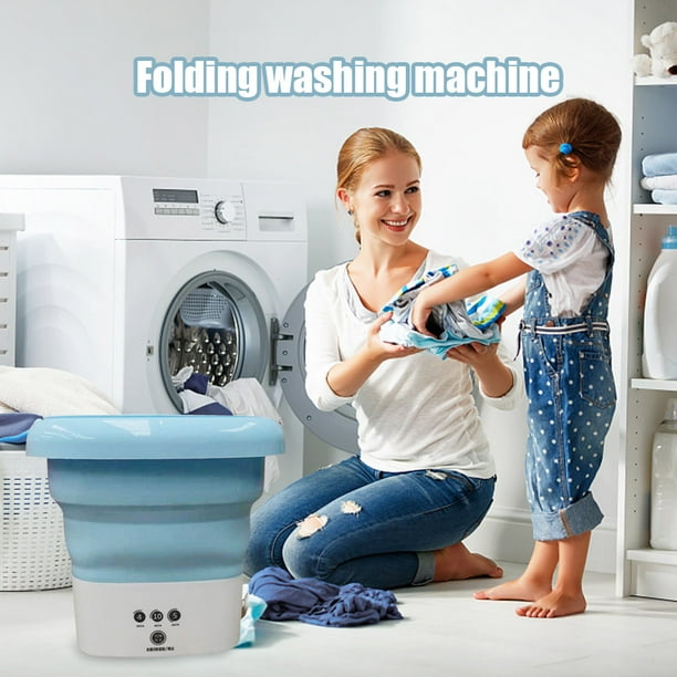 Lutabuo Portable Washing Machine Deep Cleaning Folding Washing Machine