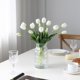 thumbnail image 3 of Ramos de flores artificiales LINSIE Tulipanes blancos x15, 3 of 7