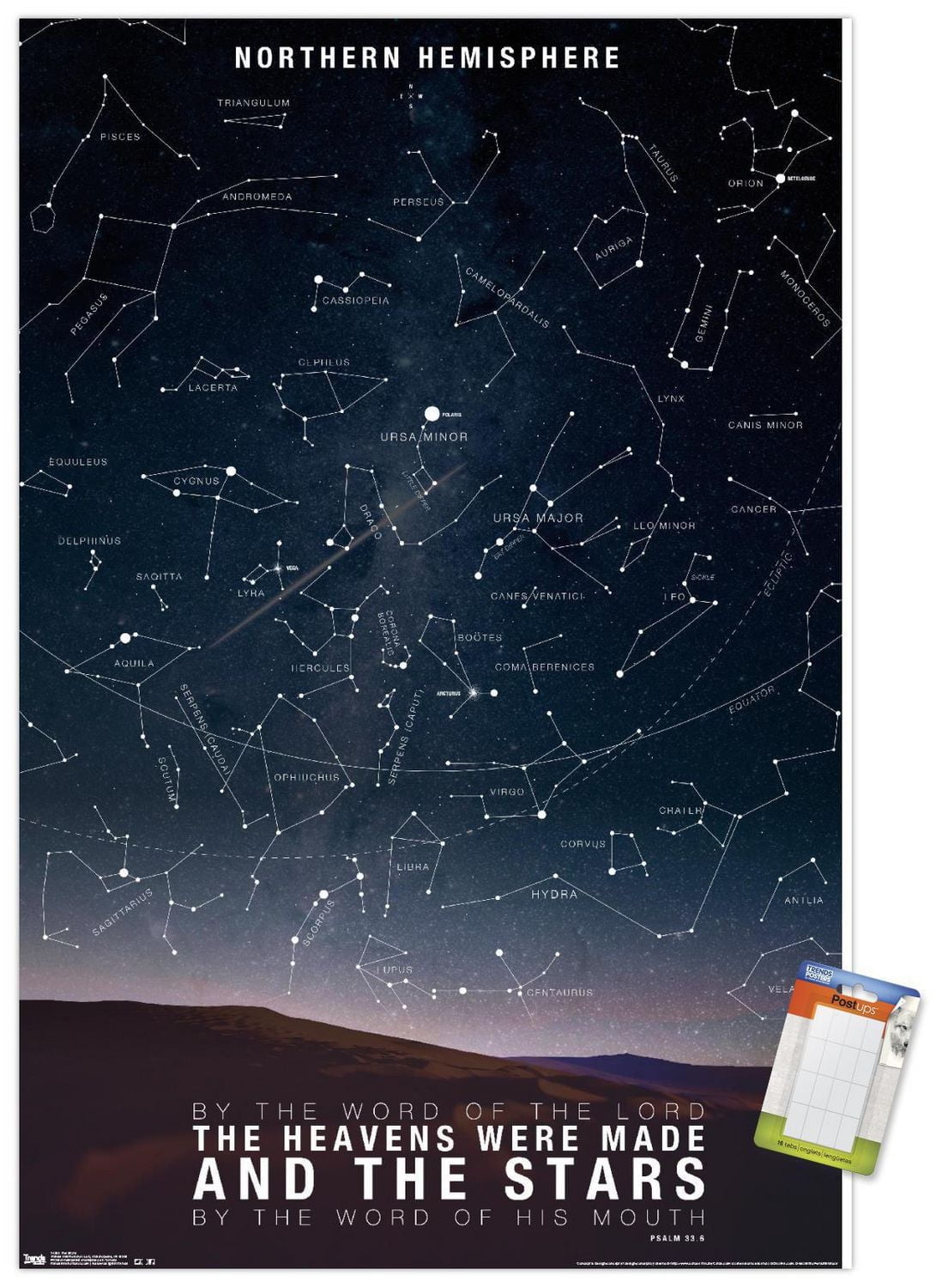 The Stars Wall Poster, 22.375" x 34"