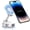White, variant on LRSE Car Phone Holder, Vacuum Adsorption Magnetic Car Mount for Phone, 360° Rotatable and Foldable, for for iPhone 17/16/15/14/13/12 Pro/Pro Max, Black
