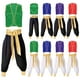 thumbnail image 4 of Disfraz de príncipe árabe para hombre, disfraz mítico de Aladino, Halloween, Carnaval, fiesta de Cosplay, chaleco con adornos de lentejuelas y pantalones con cinturón, 4 of 5