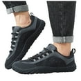 thumbnail image 1 of Chaussures de Randonnée pour Hommes à Tige Basse à Lacets, Espadrilles Imperméables pour Sentier, Randonnée, Camping, Marche en Plein Air, 1 of 8