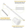 thumbnail image 4 of iMountek Tension Curtain Rod Spring Load Adjustable Curtain Pole, 11.8-19.7in, 4 of 9