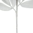 thumbnail image 4 of Vickerman 22" White Glitter BayLeaf Artificial Christmas Spray. Includes 12 sprays per pack., 4 of 6