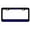 blk/line blue, variant on The Mountains are Calling and I Must go Funny Heavy Duty Metal License Plate Frame Personalise/Car Accessories Car Tag Holder Cover (blk/Light Pink)