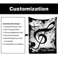 thumbnail image 2 of Music Note Gifts Blanket for Women Men, Music Gifts Throw Blankets for Teacher Adult Kids Girls Boys Music Lovers, Christmas Birthday Valentine's Day Music Decor Gifts for Home Bed Couch, 2 of 5