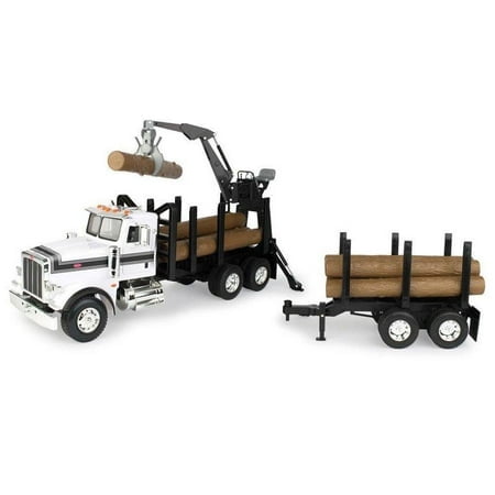 TOMY John Deere Big Farm Semi with Low Boy Wide Load (1:16 Scale)