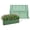 Green, variant on BPS Raised Garden Bed Set, 4x2x1 FT Metal Bottomless Flower Bed with PE Cover for Outdoor Planting, Green