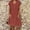 Brick Red, variant on Women's Casual V Neck Button Down Dress for Summer Daily Wear Basic Style Comfortable Flowy Loose Fit Womens Fashion Platform Comparable Style Brown S