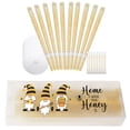 thumbnail image 1 of Velas para los oídos de cera de abeja natural, aromaterapia a base de hierbas, 8-10 minutos de combustión para eliminar el cerumen y aliviar el estrés y el dolor de cabeza, 1 of 8