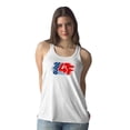 thumbnail image 2 of Usa Flag July 4Th Racerback Tank Women -Image by Shutterstock, Female XX-Large, 2 of 4