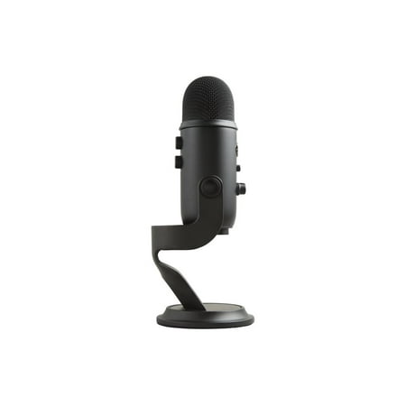 Logitech - Blue Yeti Game Streaming USB Condenser Microphone Kit with Blue VO!CE, Exclusive Streamlabs Themes, Custom Pop Filter