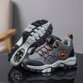 thumbnail image 6 of Kids Leather Outdoor Non-Slip Sneakers Boys Girls Unisex-Child Comfortable Athletic Running Walking Shoes Children Climbing Hiking Shoes, 6 of 12