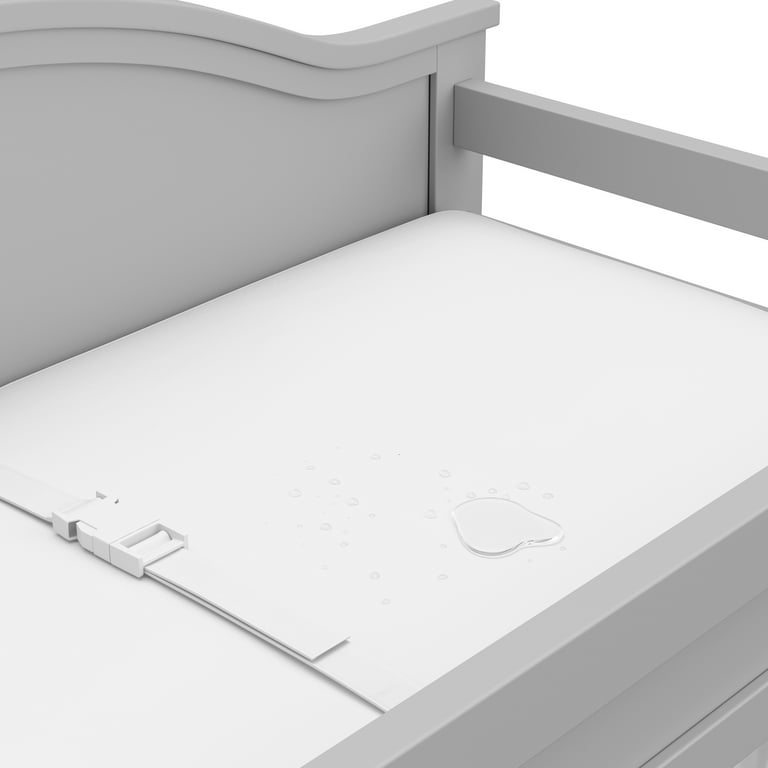 Graco pebble gray changing table online
