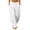 *White, variant on VBVC Women's Drawstring Barrel Leg Sweatpants , Wide Leg Breathable Jogger Trousers For Women , Ladies' Y2K Lounge Pants with Pockets, Army Green , S-3XL