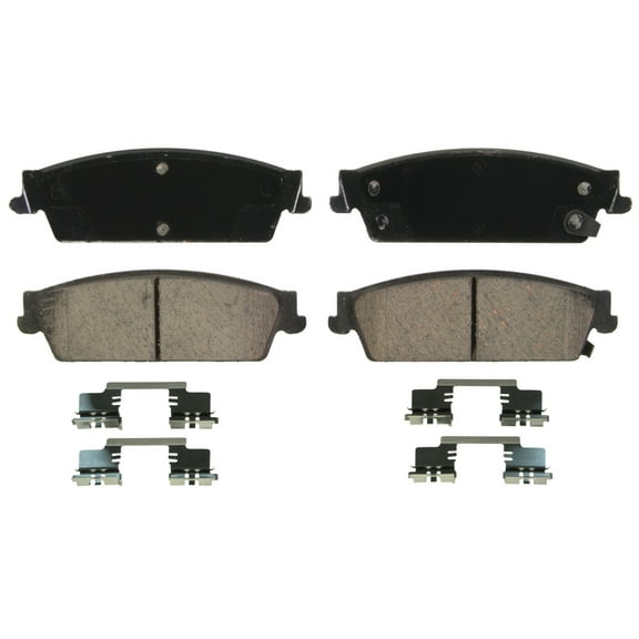 Wagner QuickStop ZD1194 Ceramic Disc Brake Pad Set Fits select: 2008-2013 CHEVROLET SILVERADO, 2007-2014 CHEVROLET TAHOE