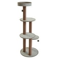 thumbnail image 4 of Two by Two Pine 59-inch Deluxe Cat Tower and Playground, 4 of 12