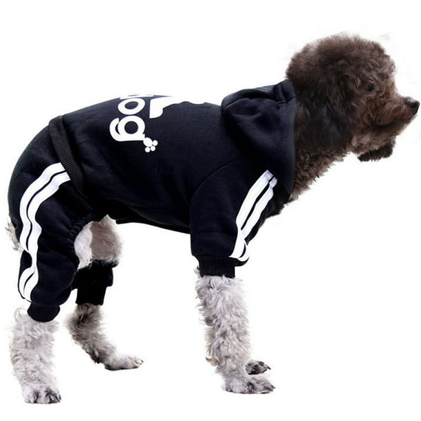 Sudadera para Perro Chaleco Cachorro Ropa Material Suave Patas Clima