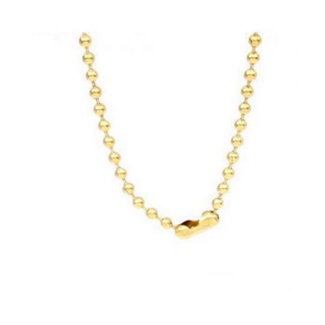 Designer Jewelry 615055N 18 Kt Gold Plated Ball Chain Walmart Canada