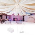 thumbnail image 1 of Kit de cortinas de techo Boldworks para bodas, tienda de campaña, color blanco, 1 of 5