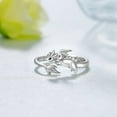 thumbnail image 4 of Anillo de las mujeres Anillo de luz Anillo de regalo Anillo de aleación, 4 of 8