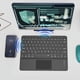 thumbnail image 3 of Teclado inalámbrico con panel táctil para tableta, compatible con Bluetooth, Xiaomi Pad 5, iPad Air 4, 2 Pro, 3 of 5