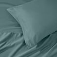 thumbnail image 5 of Superior 1000 Thread Count Egyptian Cotton Pillowcases Soft Breathable Set of 2, Deep Sea, Standard, 5 of 5