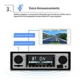 thumbnail image 5 of Bluetooth Car FM Radio Stereo Player with USB Charger, MP3 Playback, Remote Control, AUX Input, Digital FM Radio, Hands-Free Calling, Supports 32GB SD Card, Adjustable Sound Effects, 5 of 9