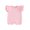 Pink, variant on Bslissey Baby Girls Summer Jumpsuit Shorts Fly Sleeve Solid Color One Piece Romper Infant Crew Neck Bodysuit Newborn Casual Clothes 3M 6M 12M 18M